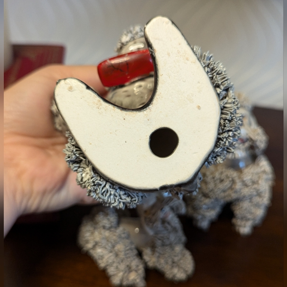 Vintage Mid Century Modern Spaghetti Poodles 1950s - Picture 5 of 12